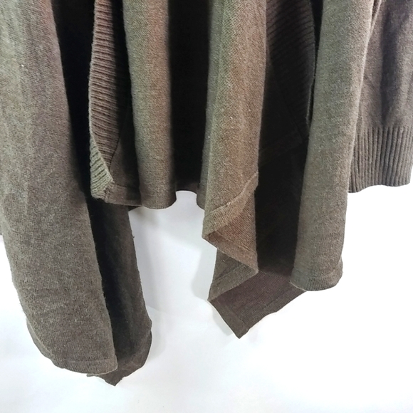 Field & Stream L Tan Waterfall Cardigan Sweater - Picture 2 of 5